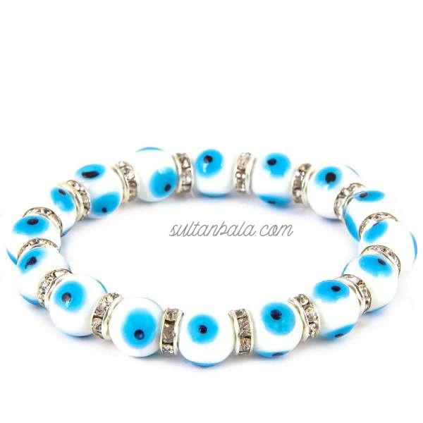 Ceramic Third Eye Beaded Bracelet