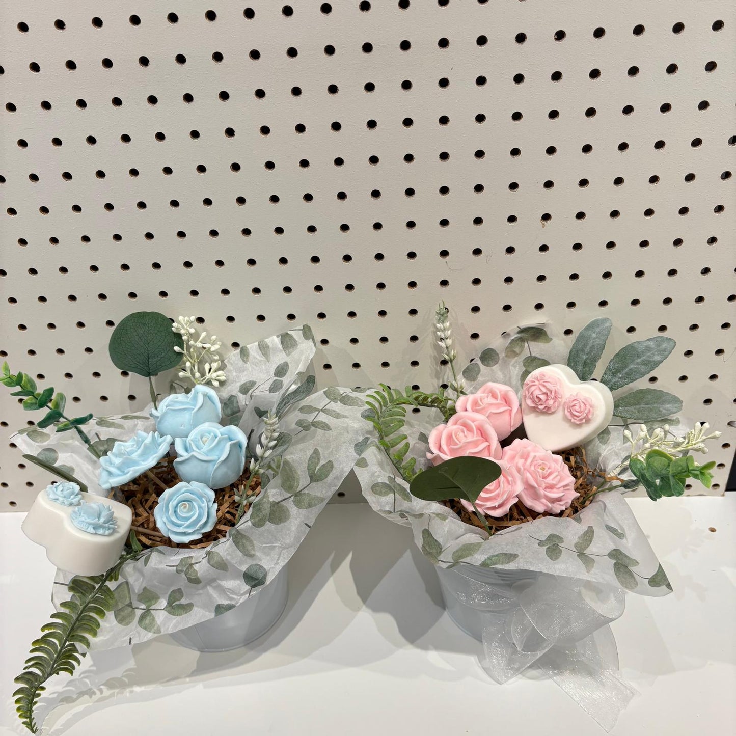 Handmade Rose Scented Soap Flower Bouquet
