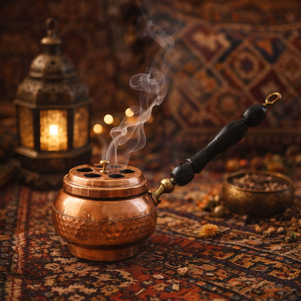 Copper Incense Burner
