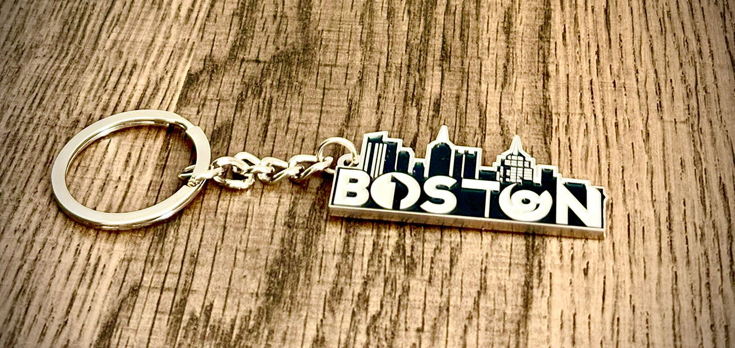 Boston Keychain