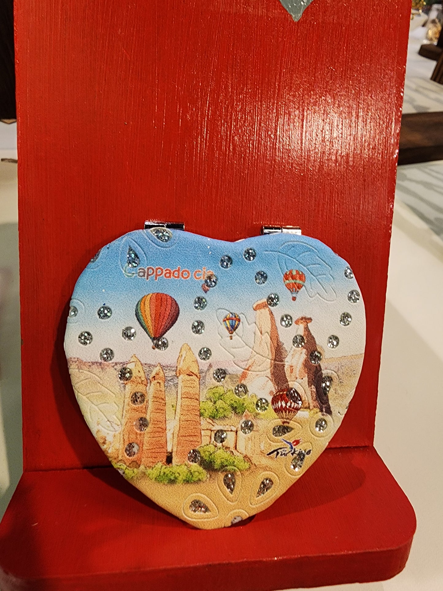 Cappadocia Heart Makeup Mirror