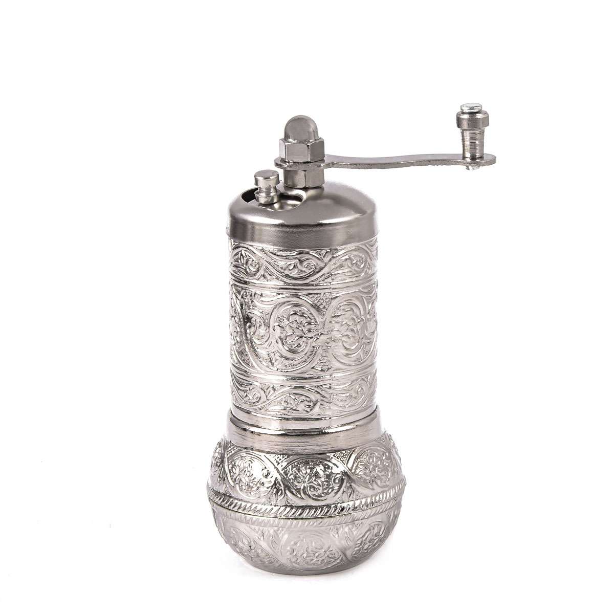 Silver Copper Coffee Grinder