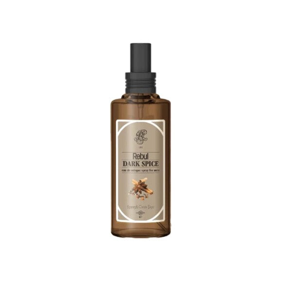 Rebul Dark Spice 125 ml, Rebul JCR Rebul Dark Spice Cologne Spray for Men in Glass Bottle