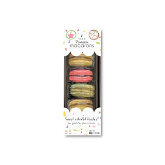 Macaron, Like 1 (Pistachio-Banana-Strawberry), 12 6pcs