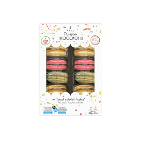 Macaron, Love 1 (Pistachio-Banana-Strawberry) 6 pcs