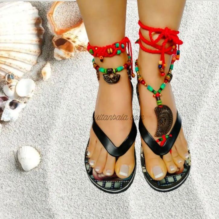 Barefoot Sandals and 2 Anklets