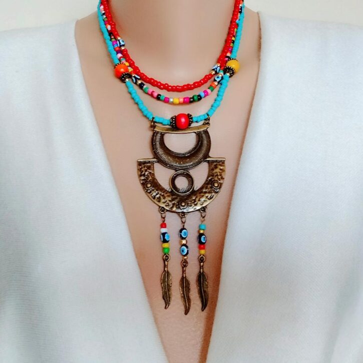 Uniq Design Ethnic Necklace