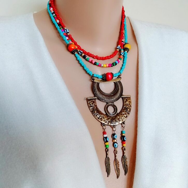 Uniq Design Ethnic Necklace