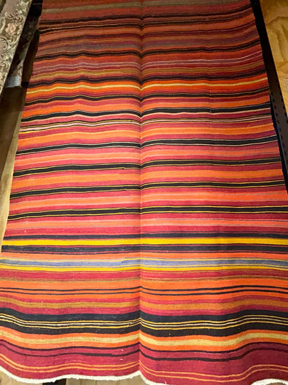 no 2 - Carpet and Rug-10.9x5.4 (Sivas Striped Kilim)