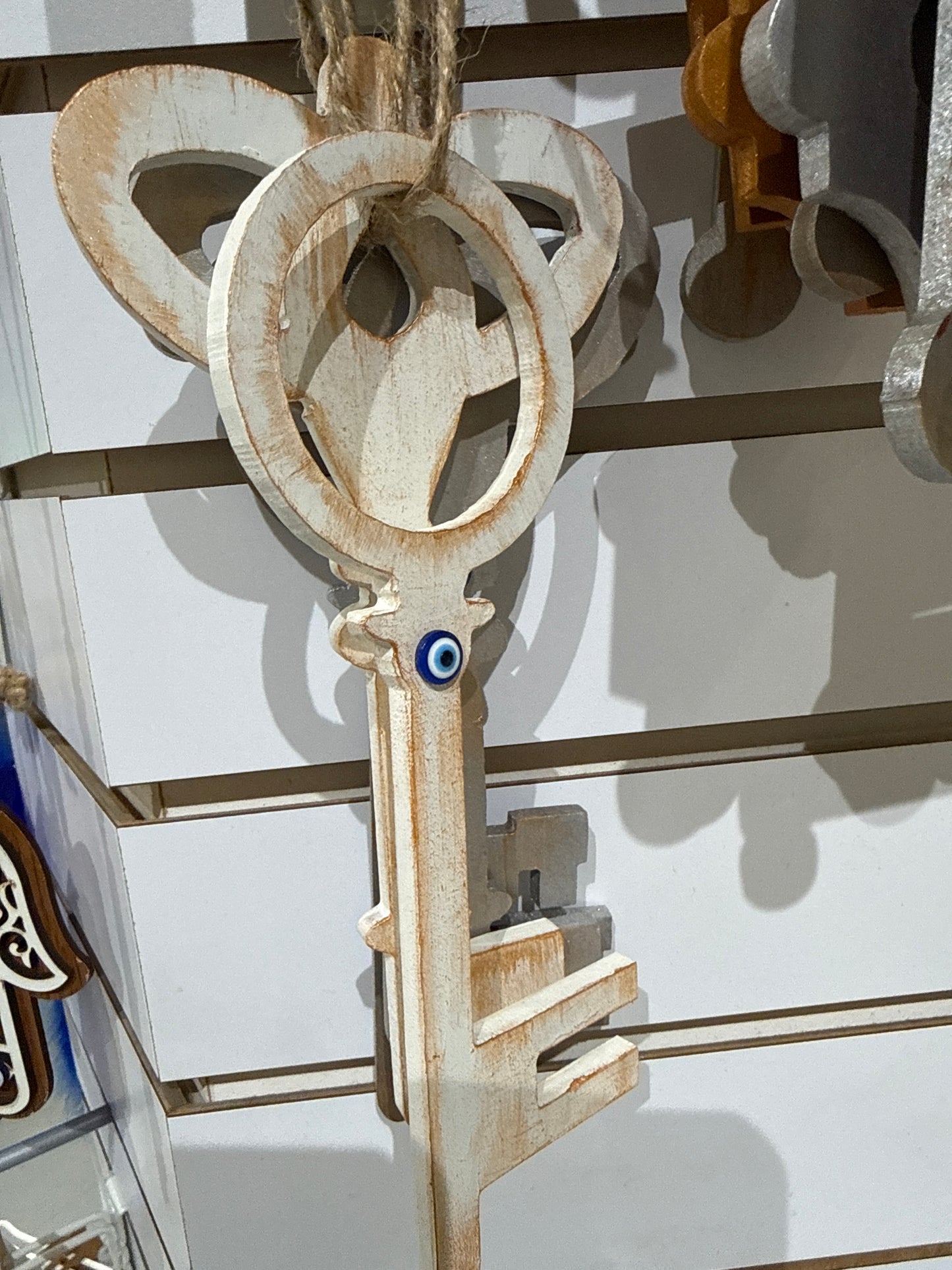 Wooden wings key handmade wall hanger S