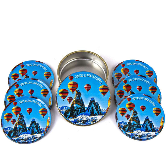 Cappadocia Metal Coaster 6 pcs