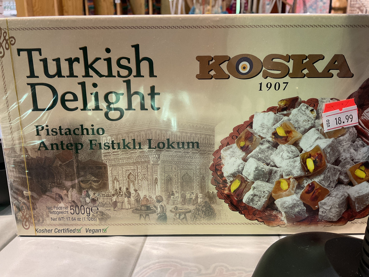 Koska Turkish Delight Pistachio 500 g