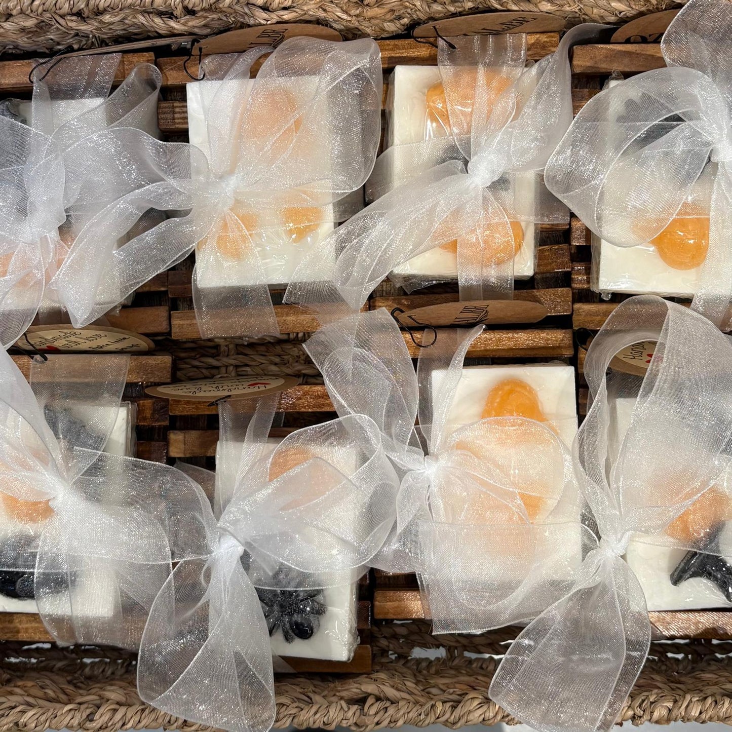 Halloween Soap & Wooden Dish Gift Set