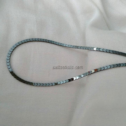 Minimalist Hematite Unisex Necklace