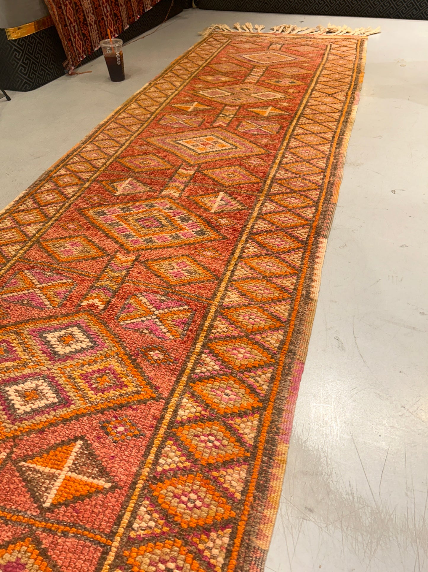 no 17  - Carpet and Rug-2.11x11.6 (Herki Anatolian Runner)