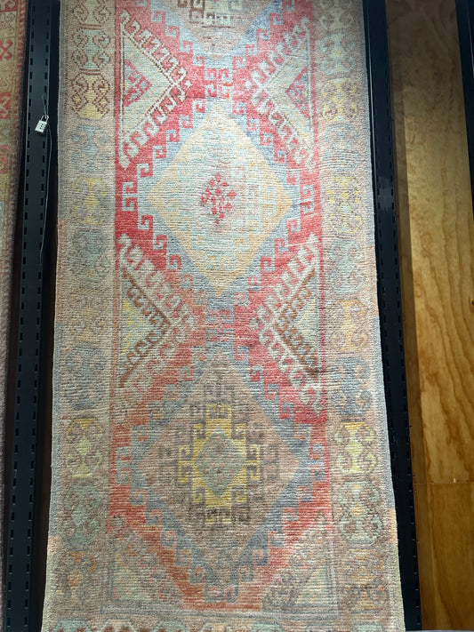 No 6- Carpet and Rug-3.7x12.2 (Usak/Cappadocia)
