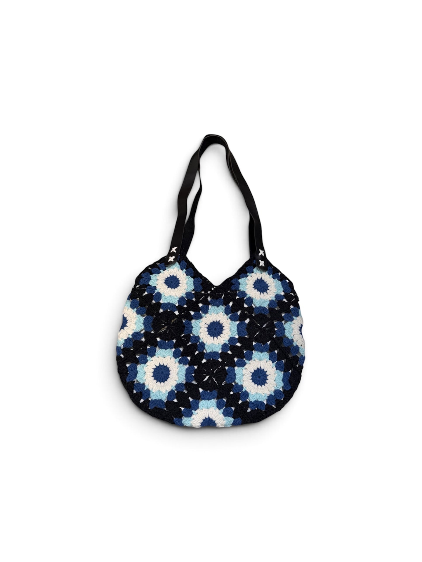 Crochet Granny Square Shoulder Bag