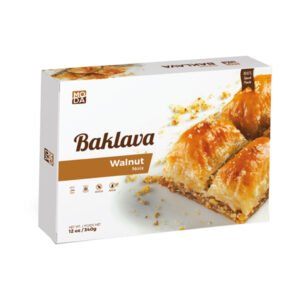 Baklava with Double Walnut, Gift Pack, 9pcs, 12oz (340g)