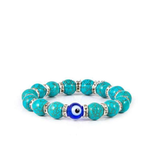 Turquoise Child evil eye