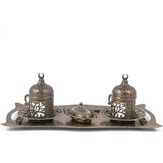 YZY Black Cover Turkish Coffee Set