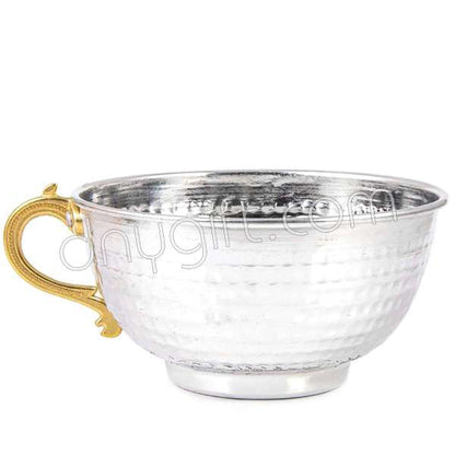 Copper Bowl White / red Finish