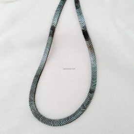 Men's Slim Hematite Arrow Nck