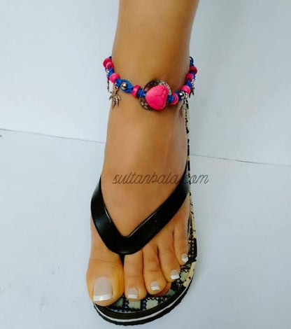 Barefoot Butterfly Sandals 1 pcs and Anklet