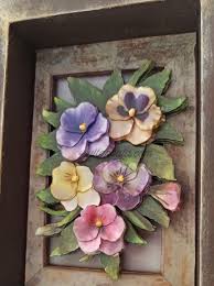 3D Wood Relief, Tulip
