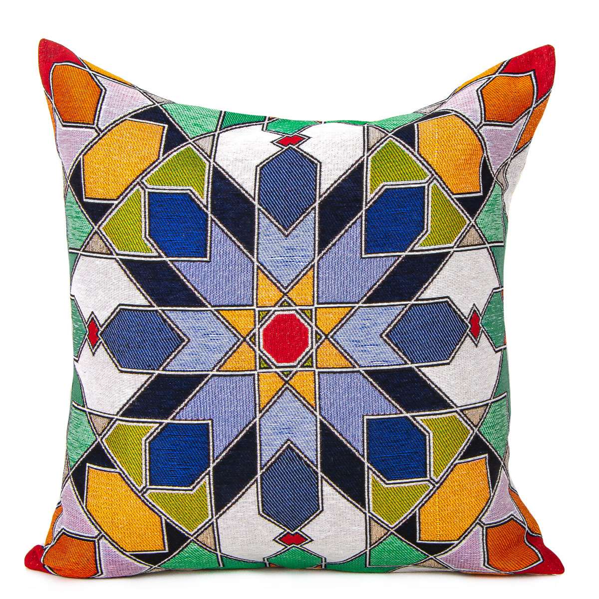 Ethnic Tapestry Pillow Cover 18x18 – Geometric & Turkish Inspired Designs