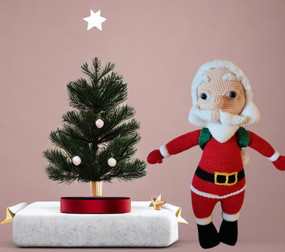 Christmas Amigurumi Santa Clause, Amigurumi Santa , Noel and newyear Gifts, Christmas Amigurumi Santa Home Decor