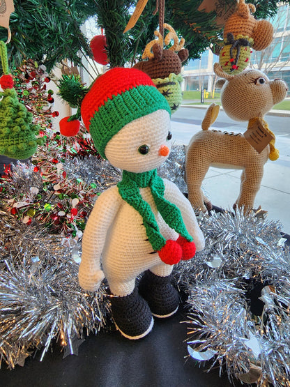 Amigurumi Snowman | Christmas Snowman| NewYear Amigurumi Snowman| Christmas Gift