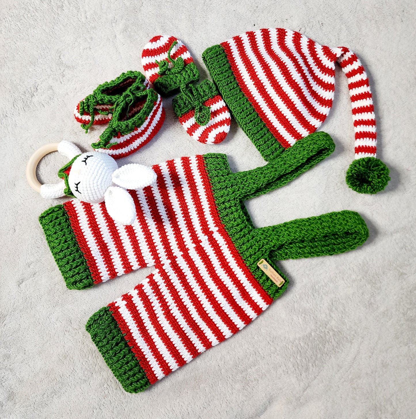 Christmas Outfit Baby Overalls Set, Newborn Newyear, Baby Santa Clause ,Christmas Baby