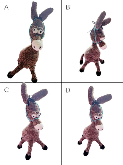 Amigurumi Donkey Toy