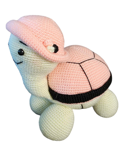 Amigurumi Toy , Pink Turtle Toy