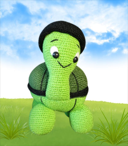 Amigurumi Turtle Toy, Turtle  Toy , Green Turtle