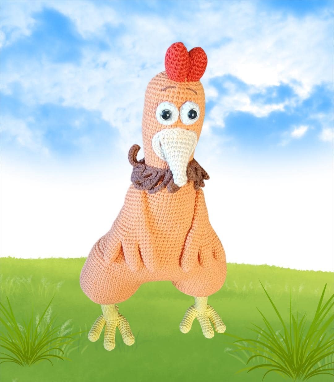 Amigurumi Special Brown Chicken