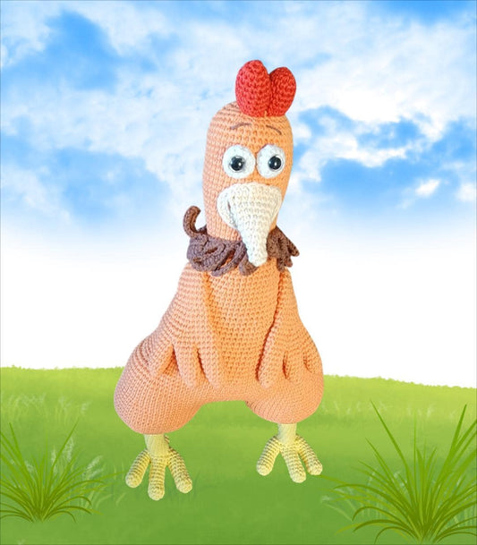 Amigurumi Special Brown Chicken