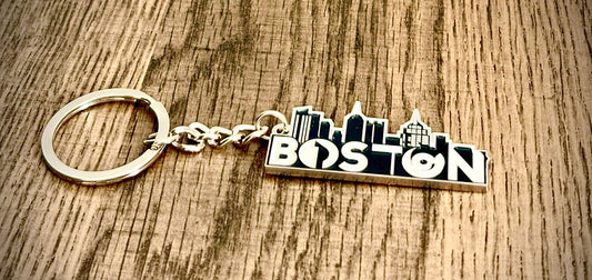 Boston Keychain