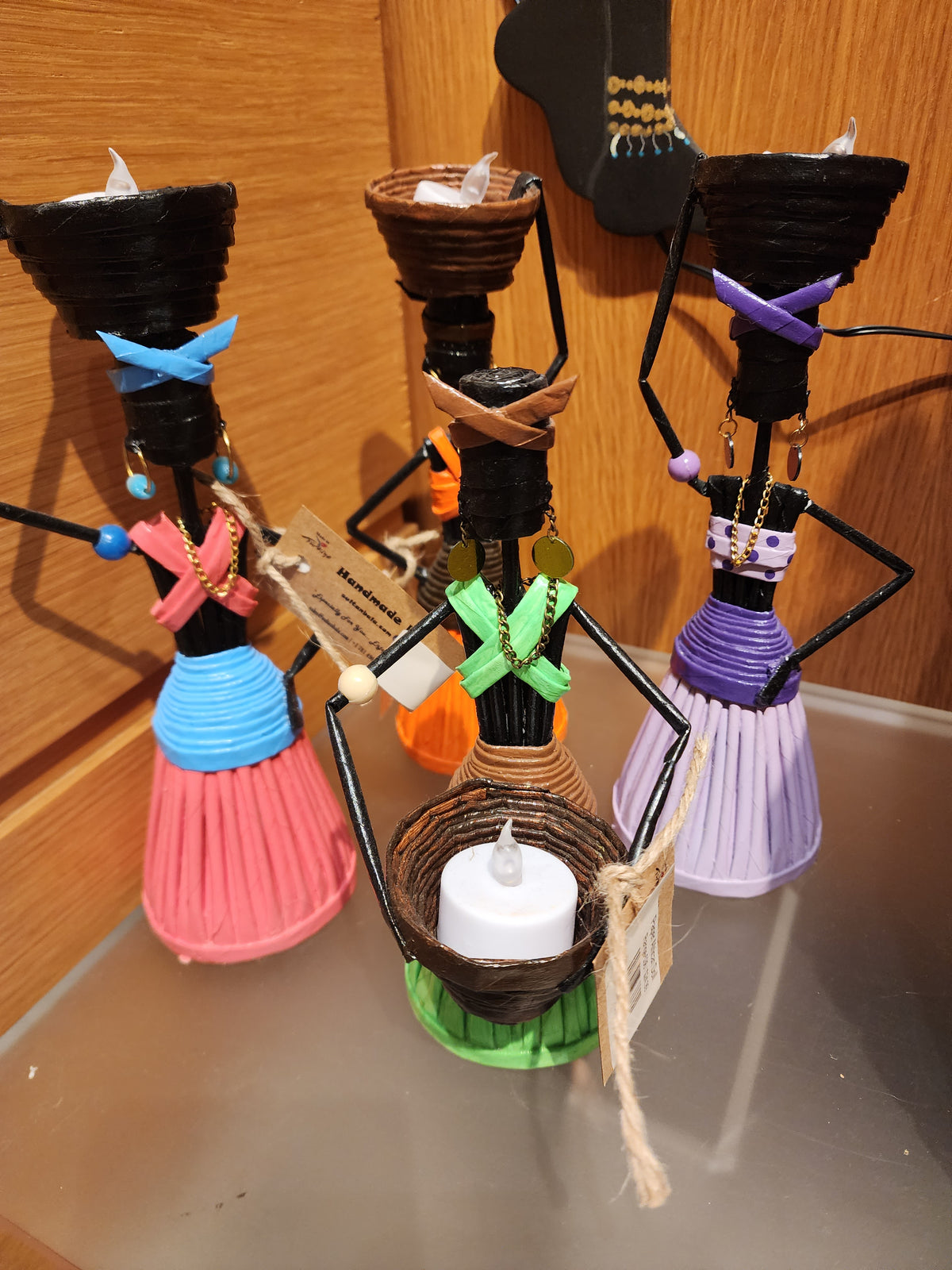 Paper African Doll