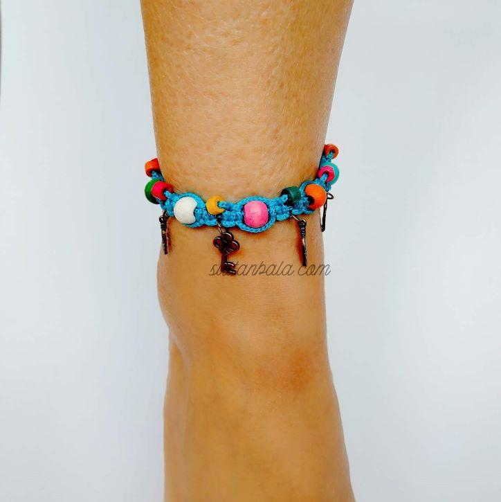 Barefoot Turquoise Sandals and Anklets