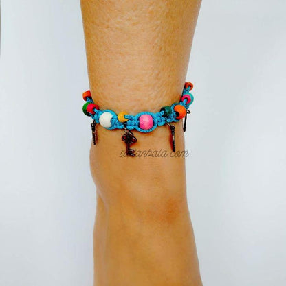 Barefoot Turquoise Sandals and Anklets